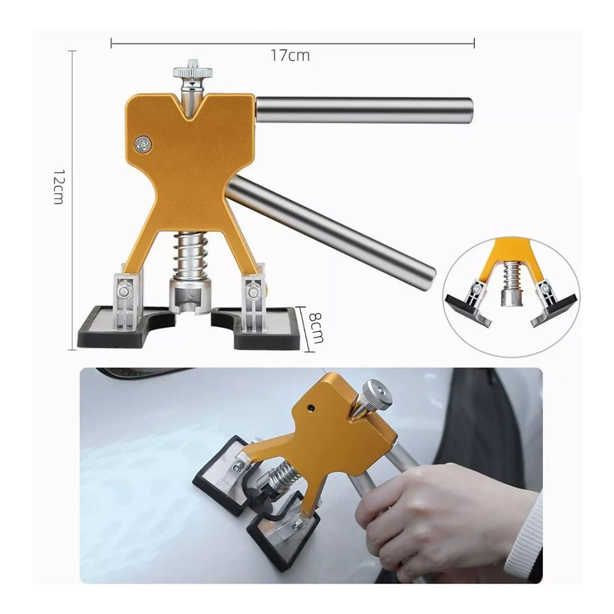 Kit Ventosa Saca Abolladuras Chupon Para Abolladuras Autos