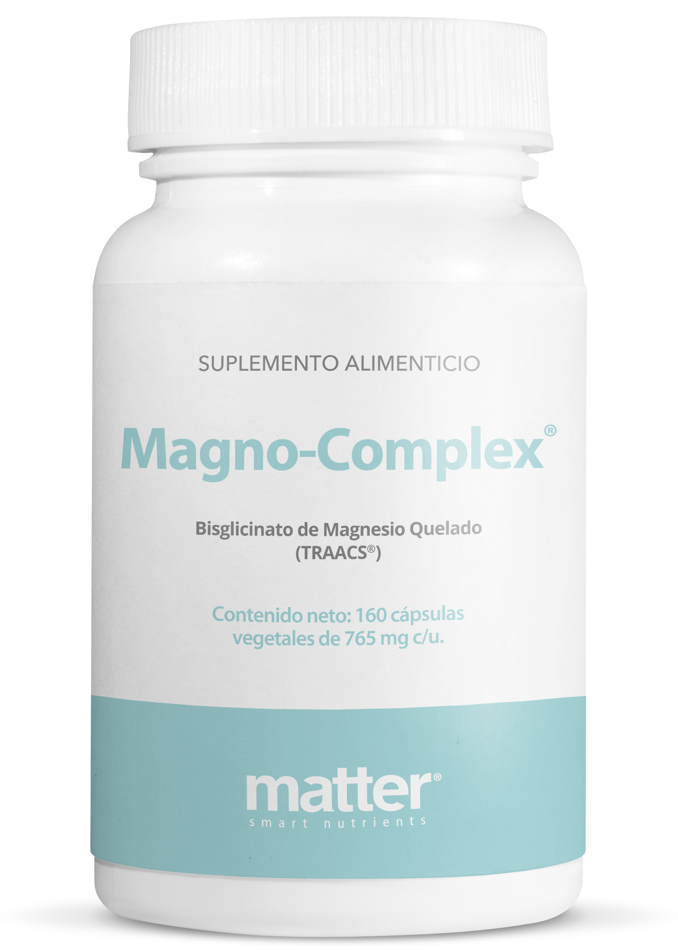 Bisglicinato Magnesio Quelado 160 Caps Magno-complex Matter
