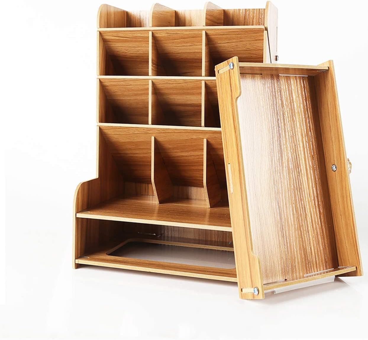 Organizador de escritorio de madera