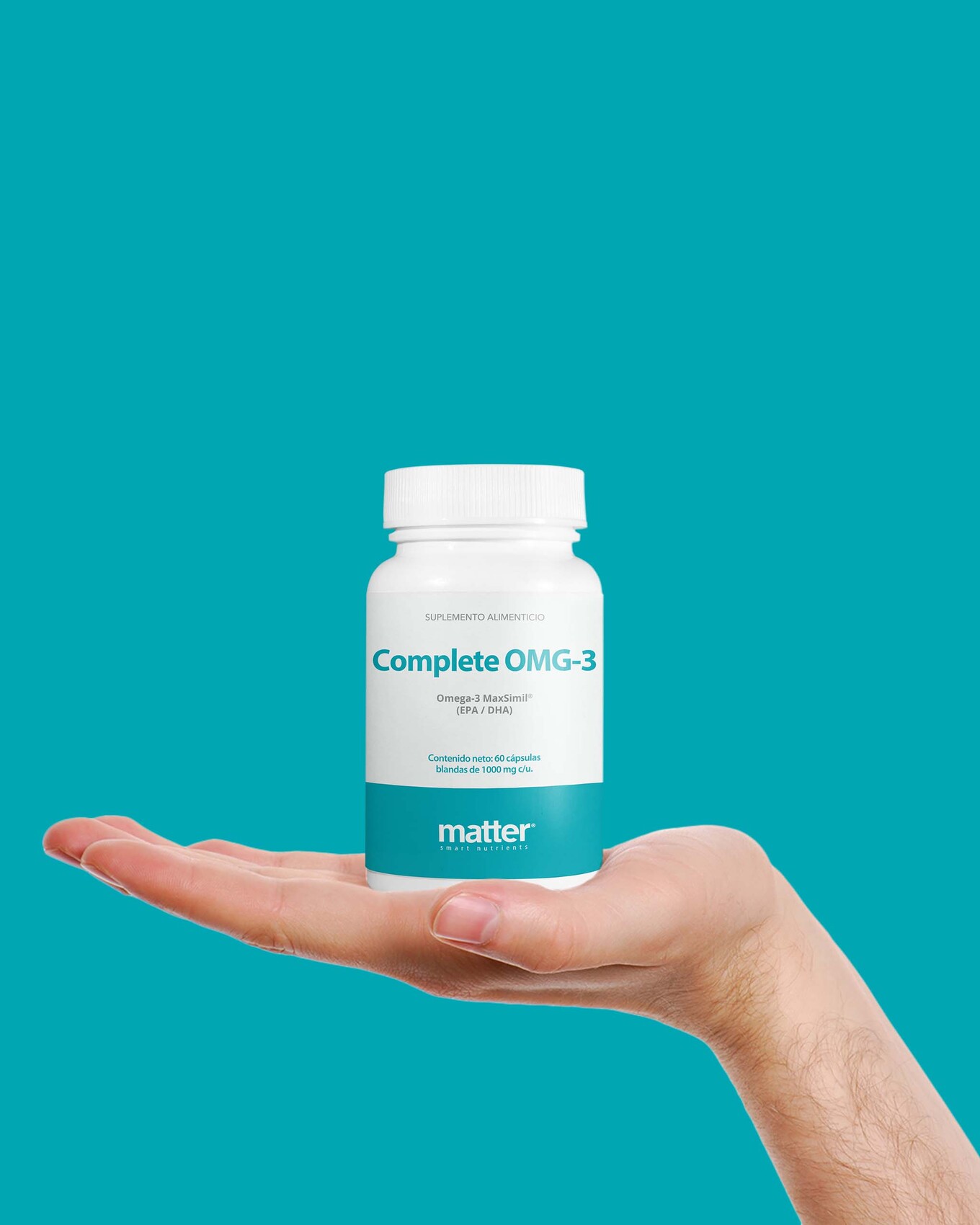 Omega 3 Omega-3 Maxsimil® 60 Capsulas Complete Omg-3 Matter 