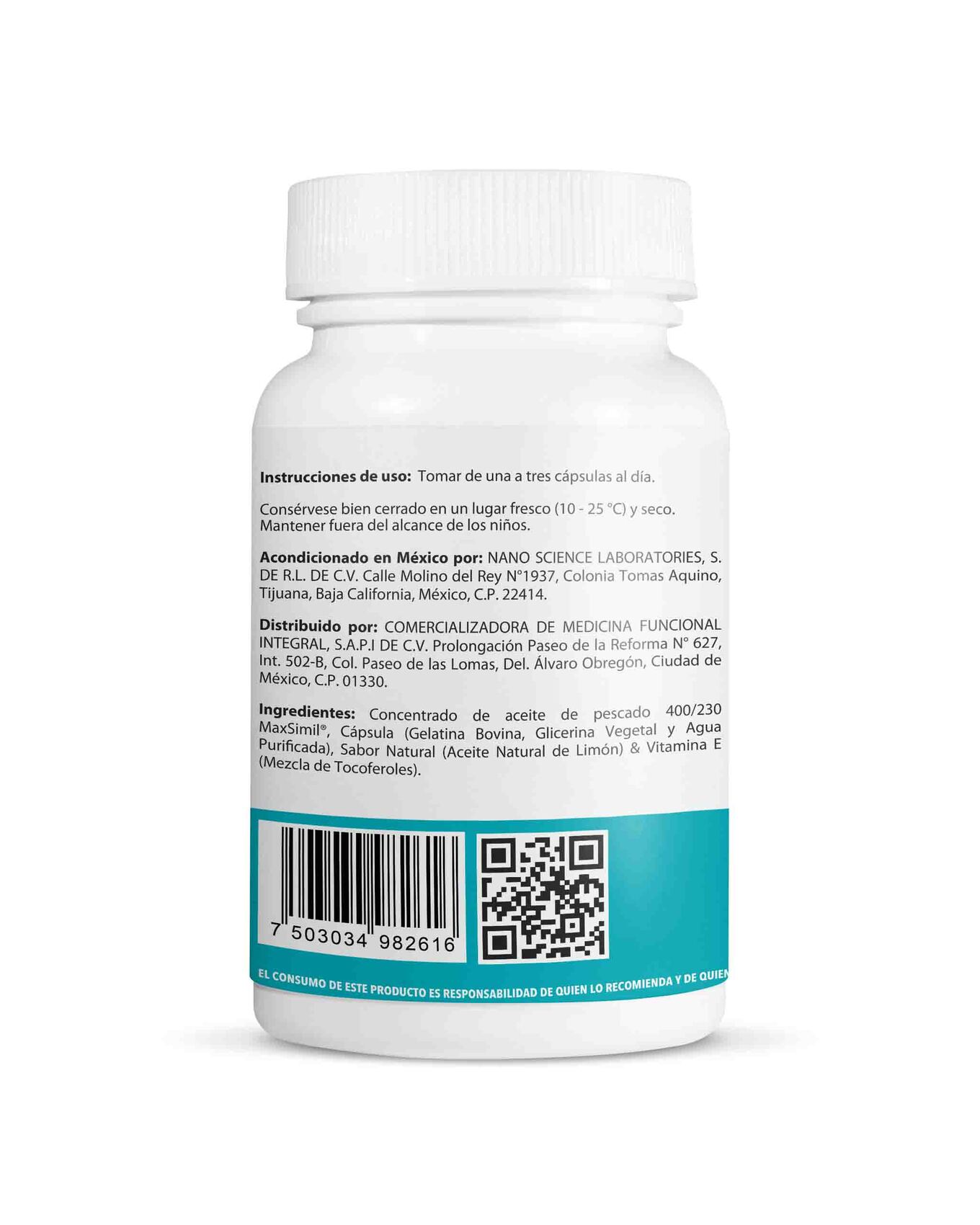 Omega 3 Omega-3 Maxsimil® 60 Capsulas Complete Omg-3 Matter 