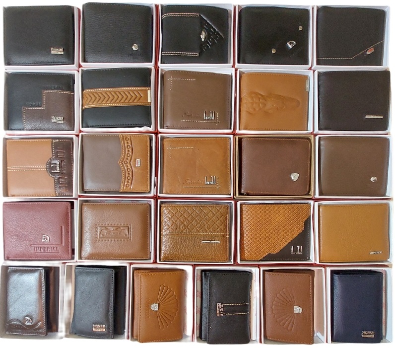 Billetera de piel al mayoreo Marca Horse Imperial 