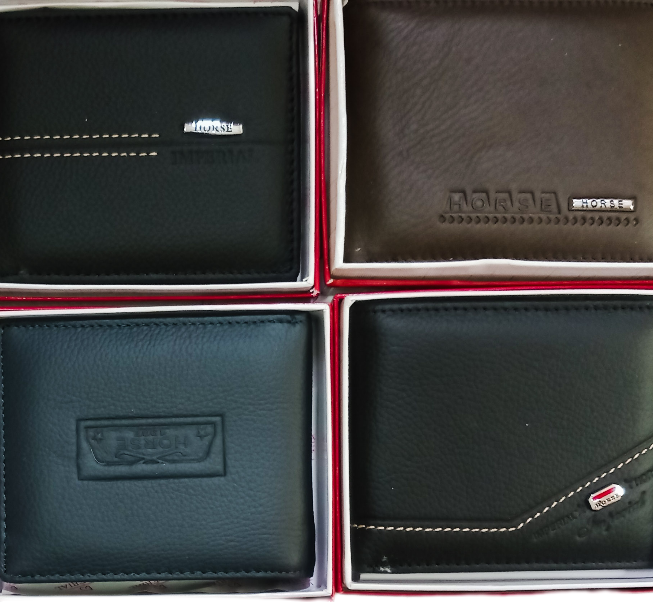Billetera de piel al mayoreo Marca Horse Imperial 