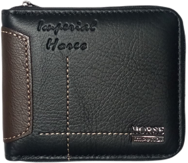Billetera de piel al mayoreo Marca Horse Imperial 