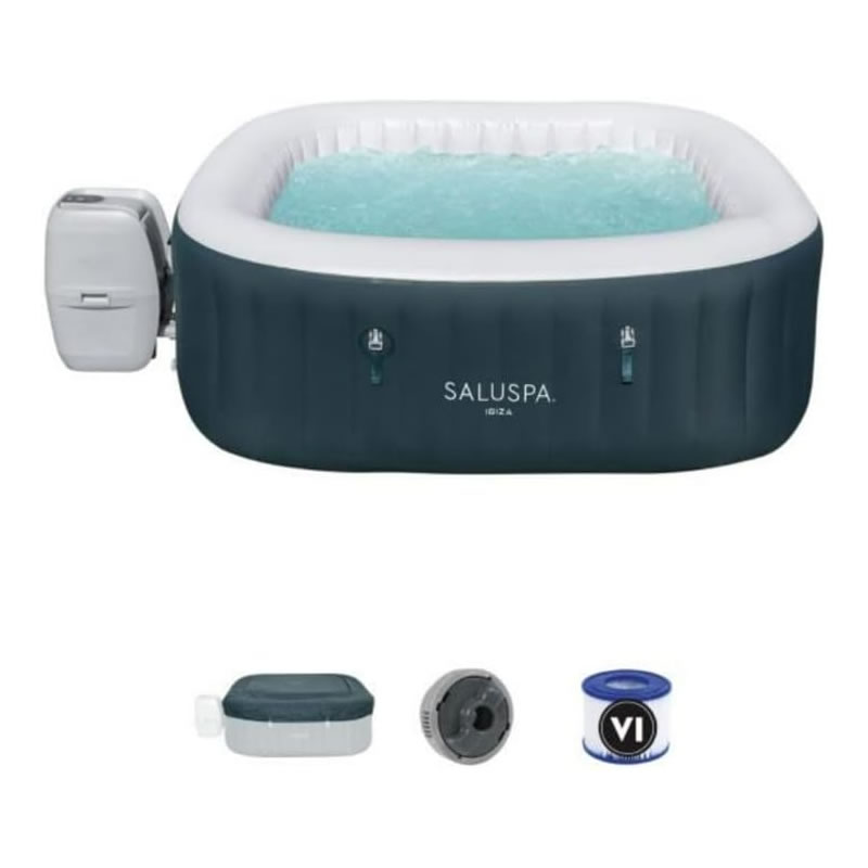 Spa Portable Jacuzzi Bestway Saluspa Ibiza Airjet SMS