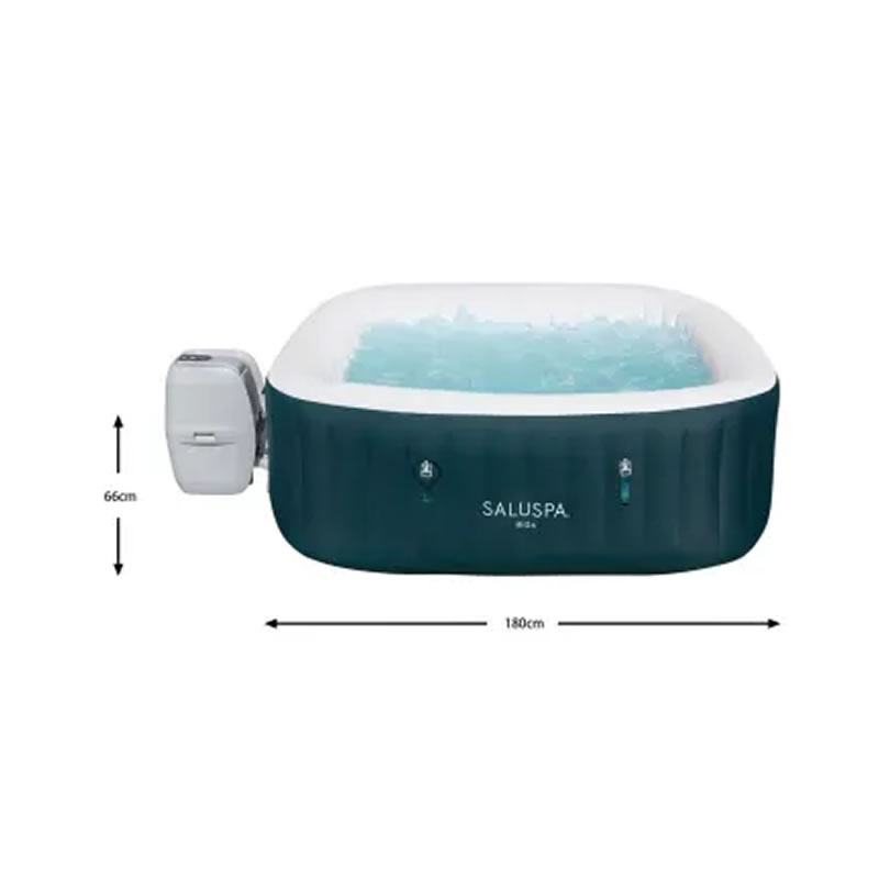 Spa Portable Jacuzzi Bestway Saluspa Ibiza Airjet SMS