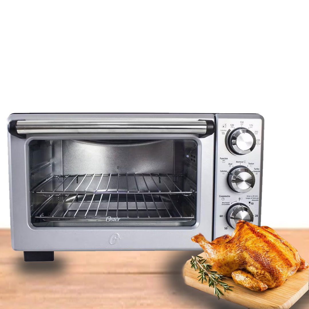 HORNO TOSTADOR 4 REBANADAS SILVER OSTER