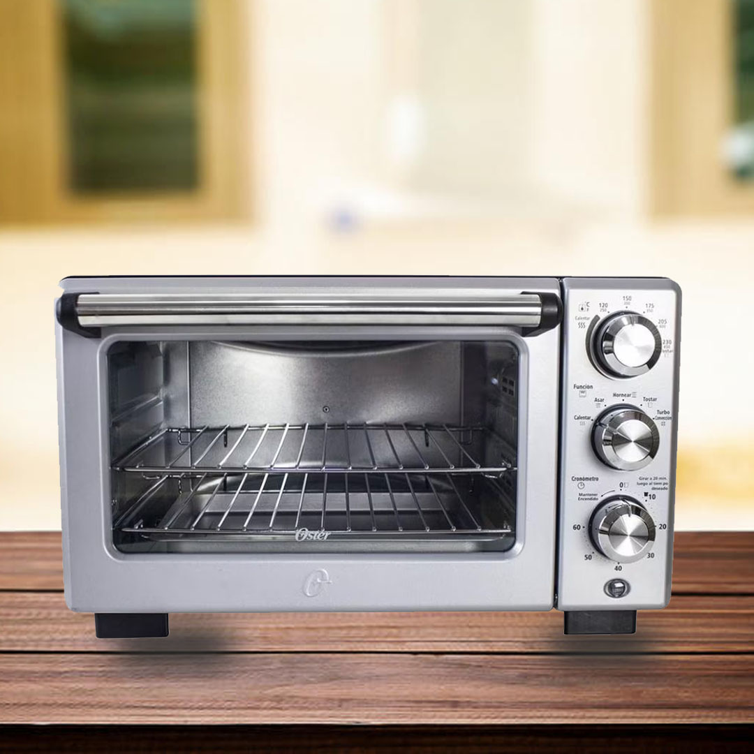 HORNO TOSTADOR 4 REBANADAS SILVER OSTER