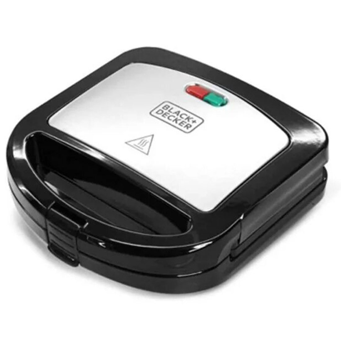 SANDWICHERA 2 SANDWICHES PLACAS ANTIADHERENTES NEGRO B&D