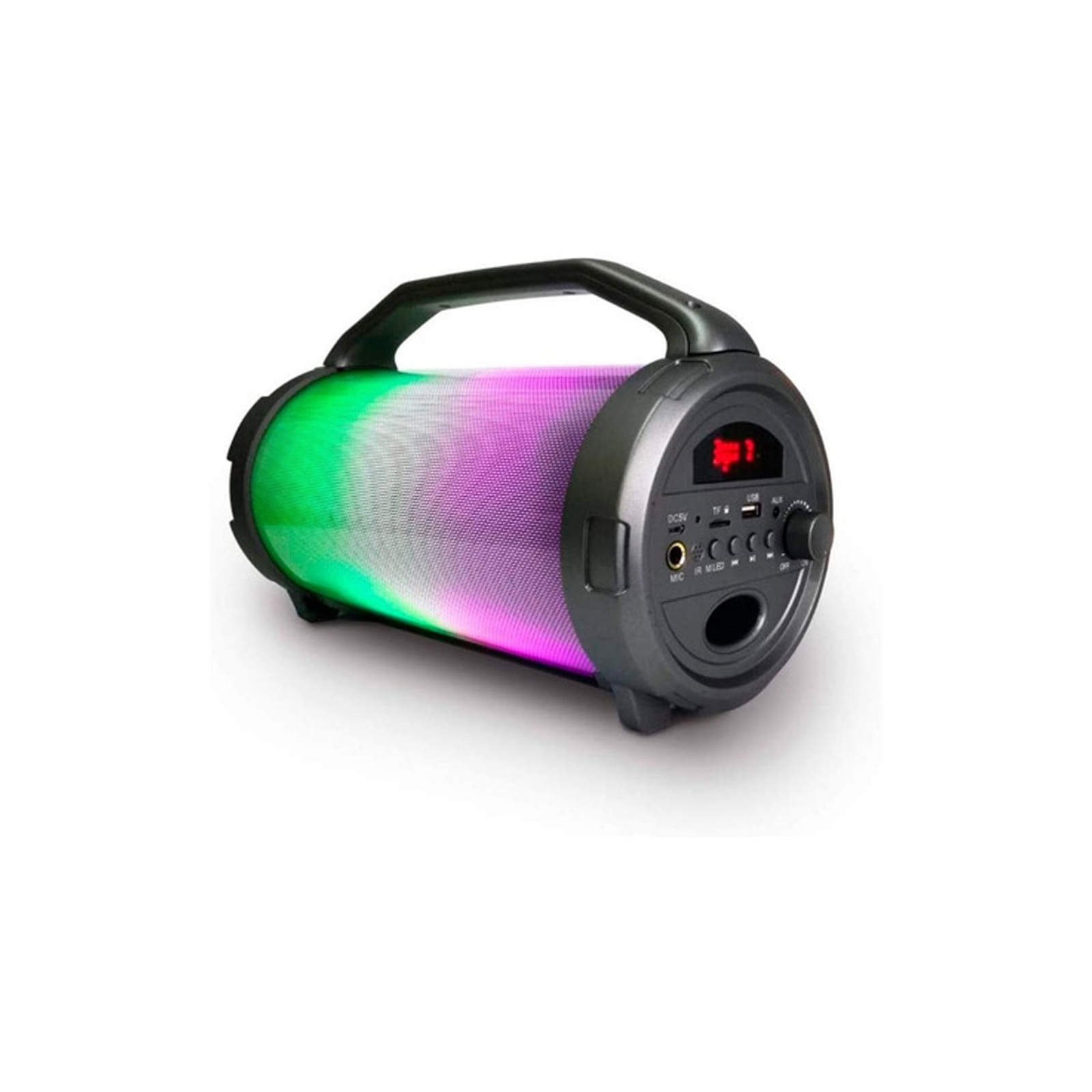 Bocina Portatil Mod. MS255 Bluetooth Usb Luz Led Misik