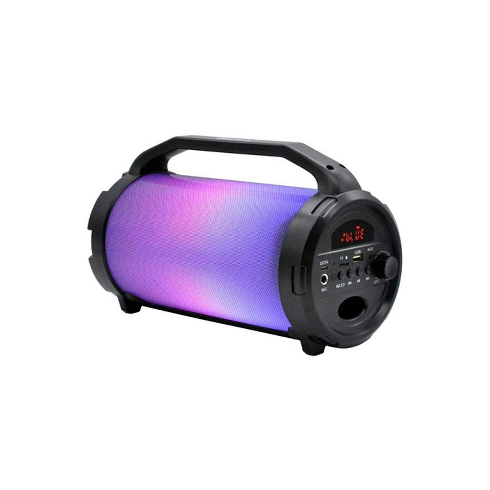 Bocina Portatil Mod. MS255 Bluetooth Usb Luz Led Misik