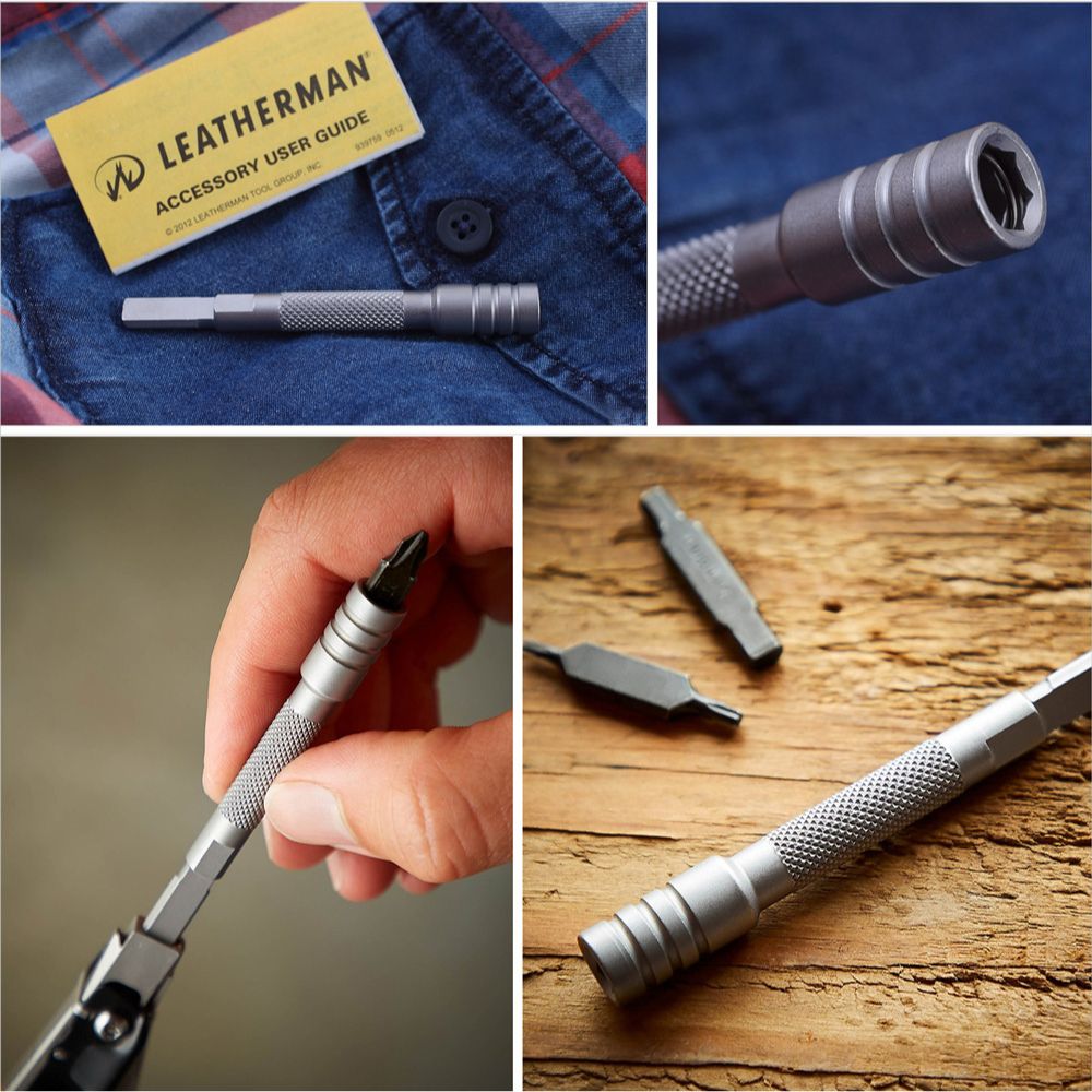 Extensión Para Puntas Intercambiables Plata Leatherman