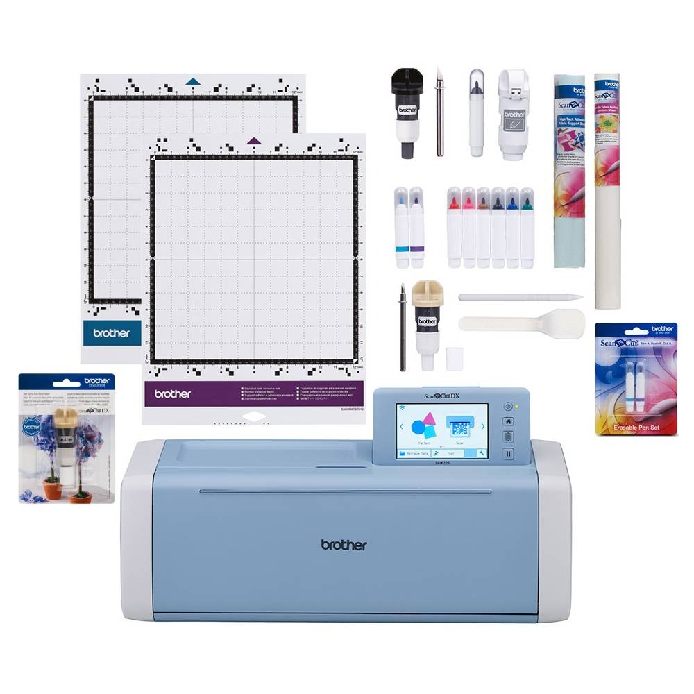 ScannCut Mini Plotter de Corte Brother SDX225 1343 Diseños