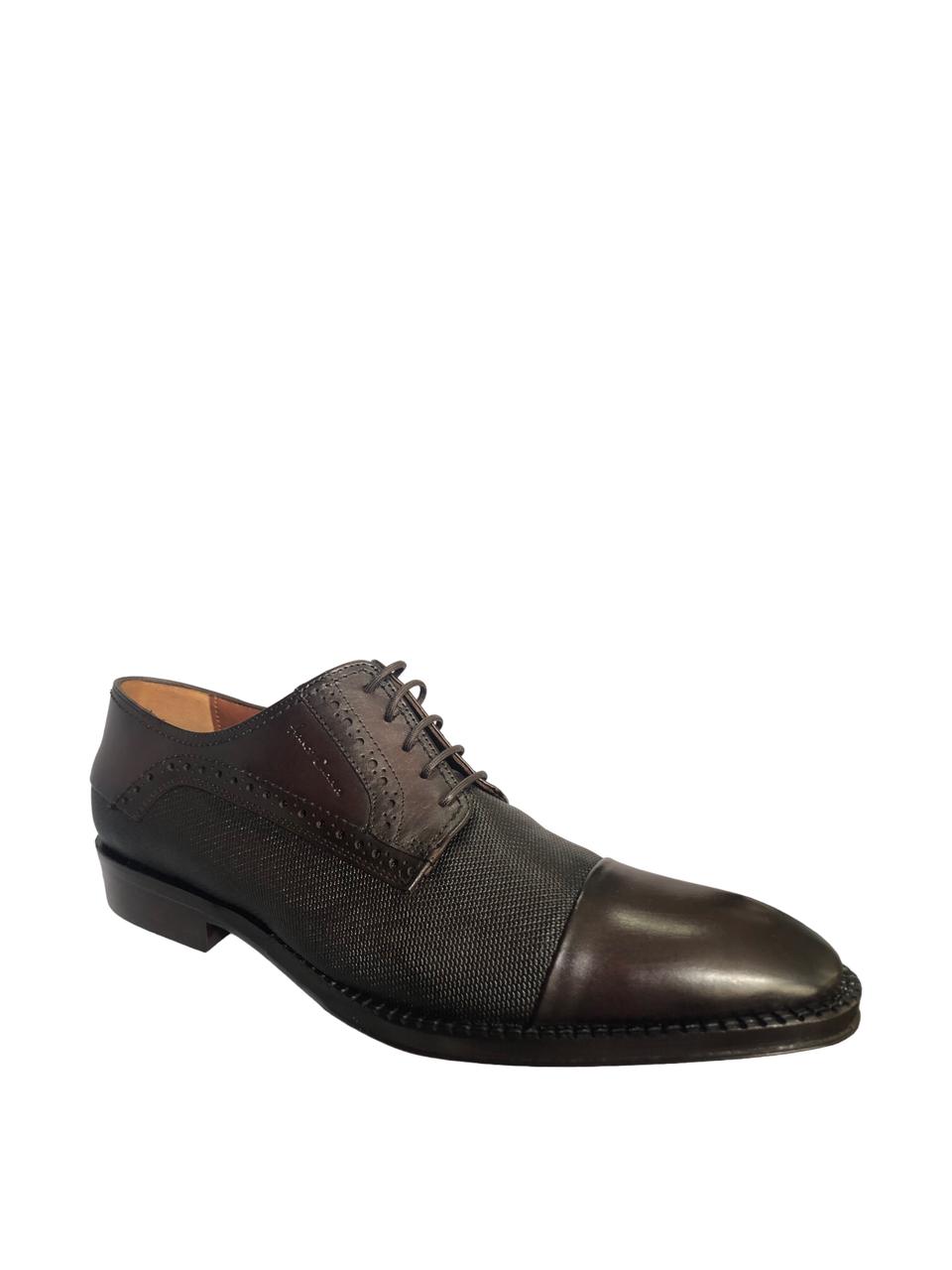 Zapato Franco Cuadra En Piel Genuina Para Caballero