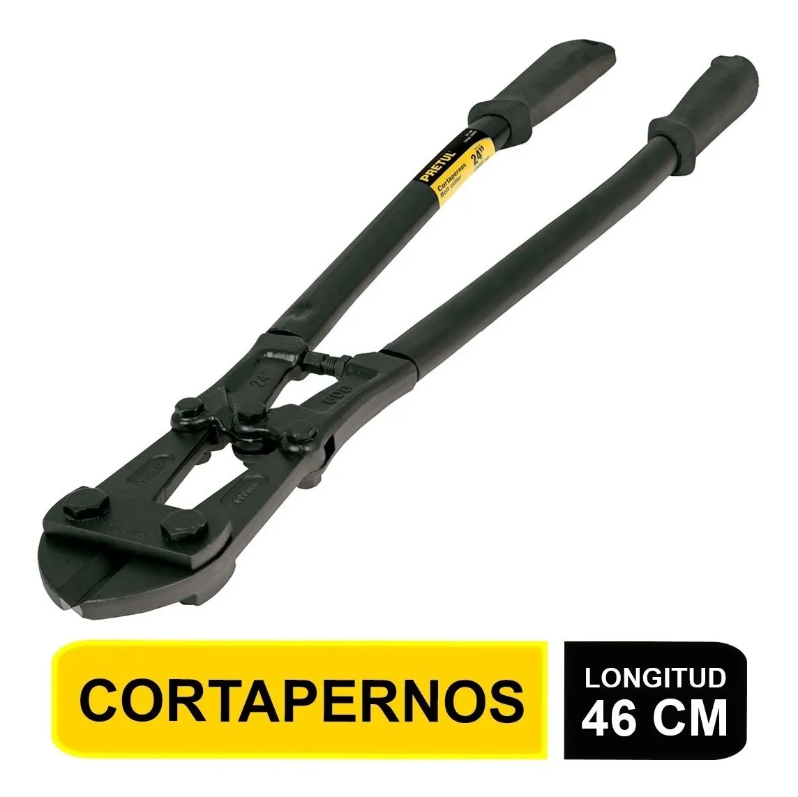 Pinza para cortar varilla hojalata alambron 18' cortapernos