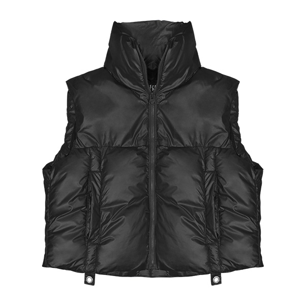 Chaleco para dama Modelo Yazmin Liso Forrado de la parte de Adentro