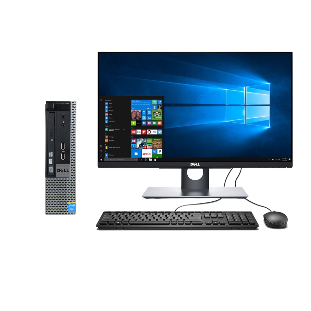 DELL OPTIPLEX 9020 MINI I5 4TA /8RAM/240SSD/MONITOR DE 22¨ (REACONDICIONADO GRADO A)