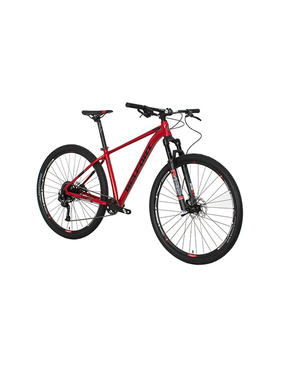 Bicicleta Belfort Coatl Rabe R29 T17 Rojo Negro 2024
