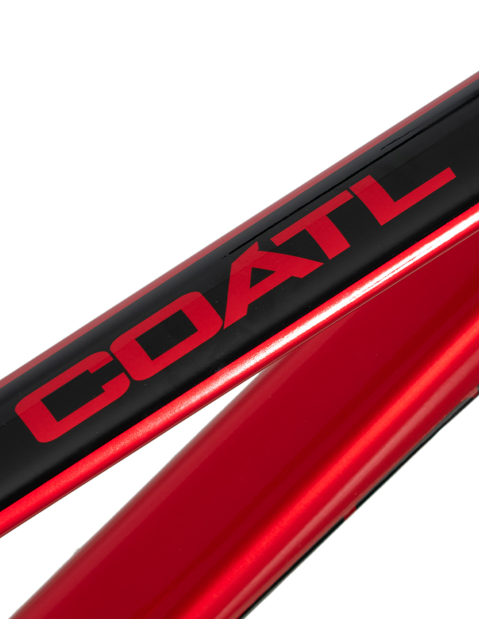 Bicicleta Belfort Coatl Rabe R29 T17 Rojo Negro 2024