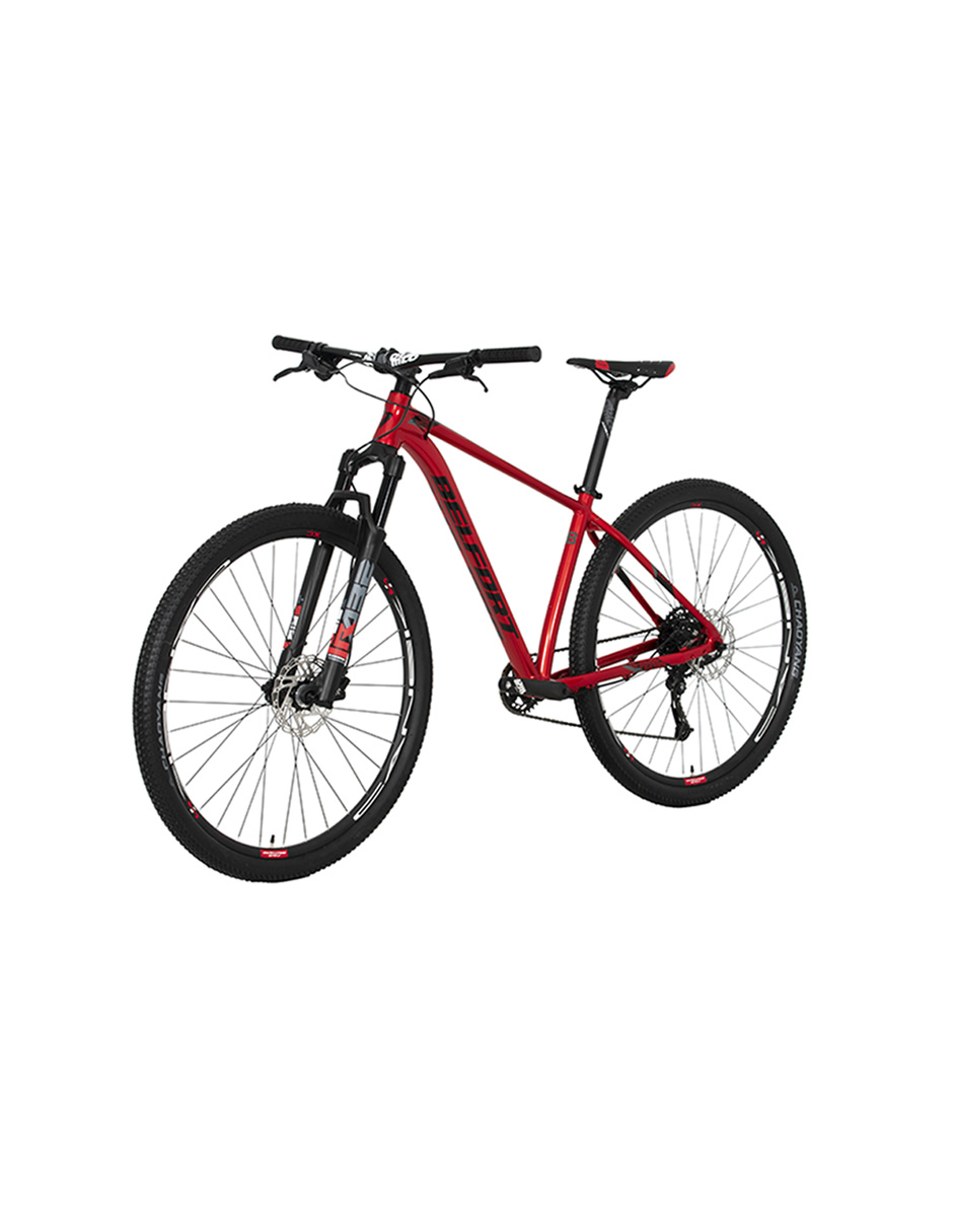 Bicicleta Belfort Coatl Rabe R29 T17 Rojo Negro 2024