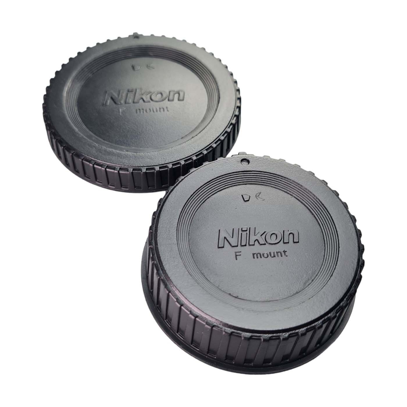 Tapas De Repuesto Para Cuerpo Y Lente Nikon Montura - F Cámaras Nikon