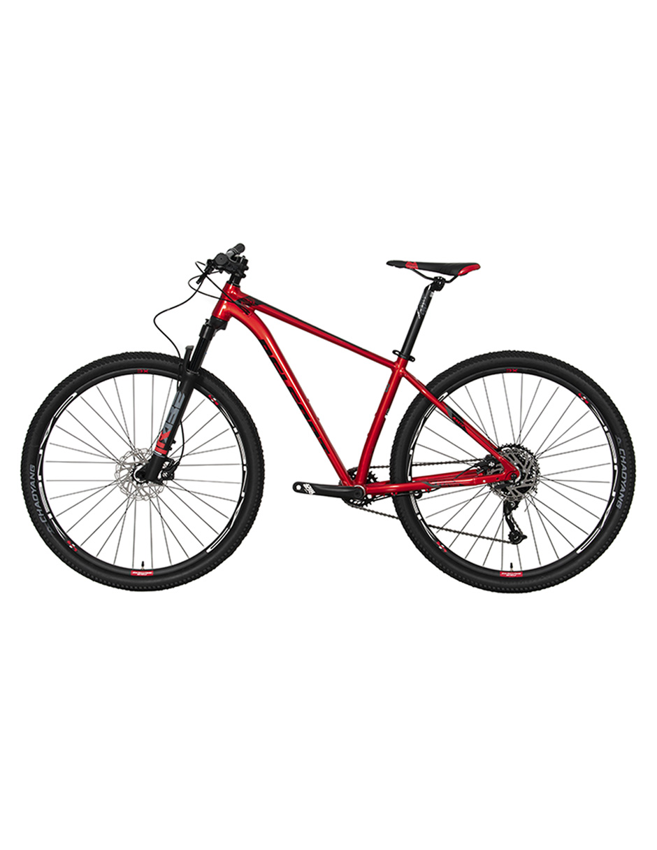 Bicicleta Belfort Coatl Rabe R29 T17 Rojo Negro 2024