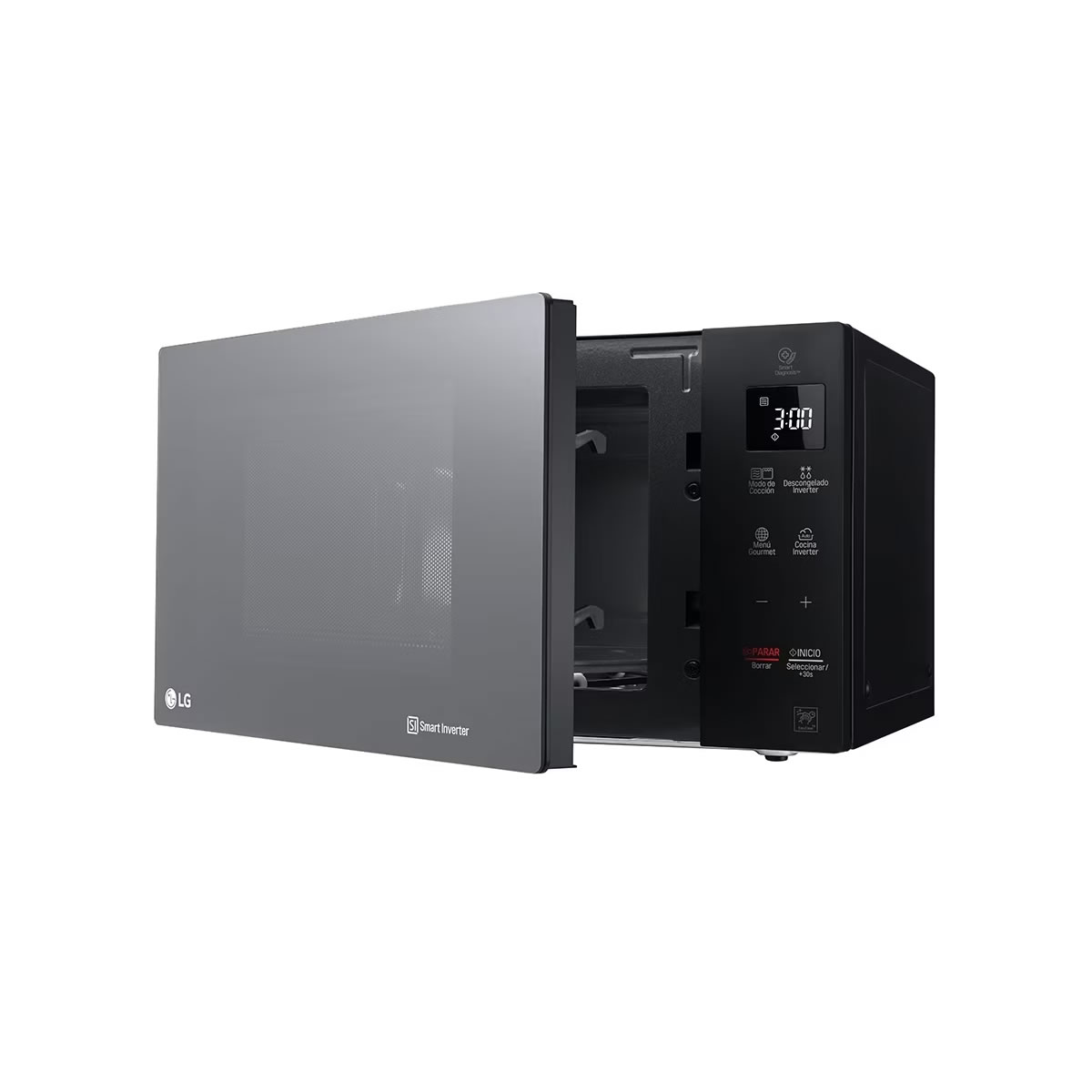 Horno de Microondas De 42 Litros 1200 W LG MH1536GIR SMS