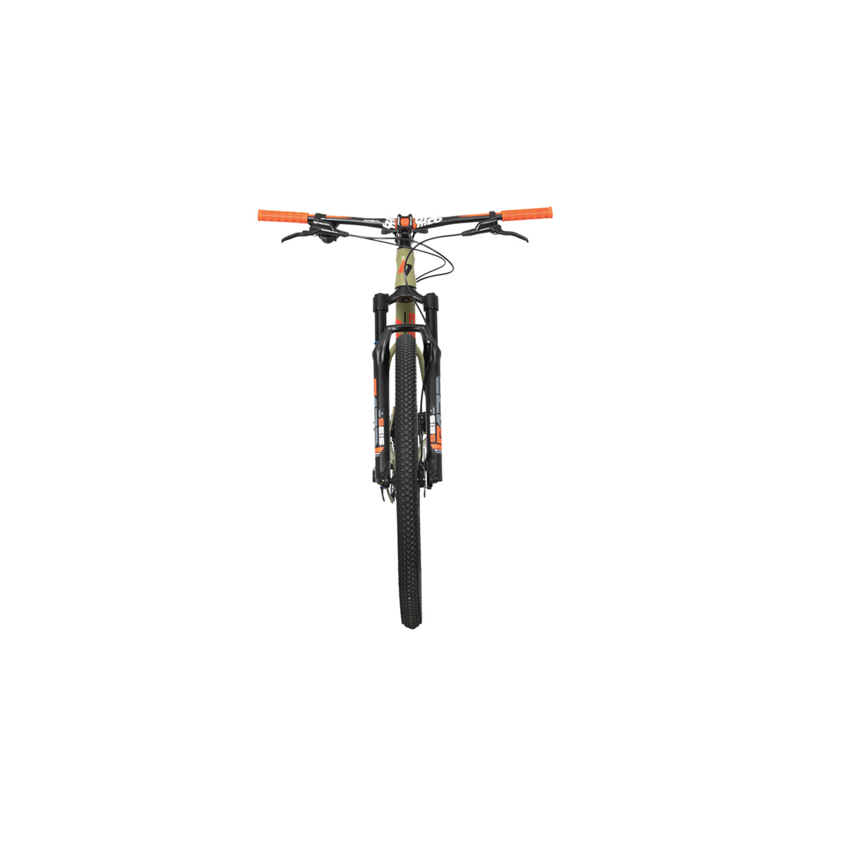 Bicicleta Belfort Coatl Rabe R29 T17 Verde Naranja 2024