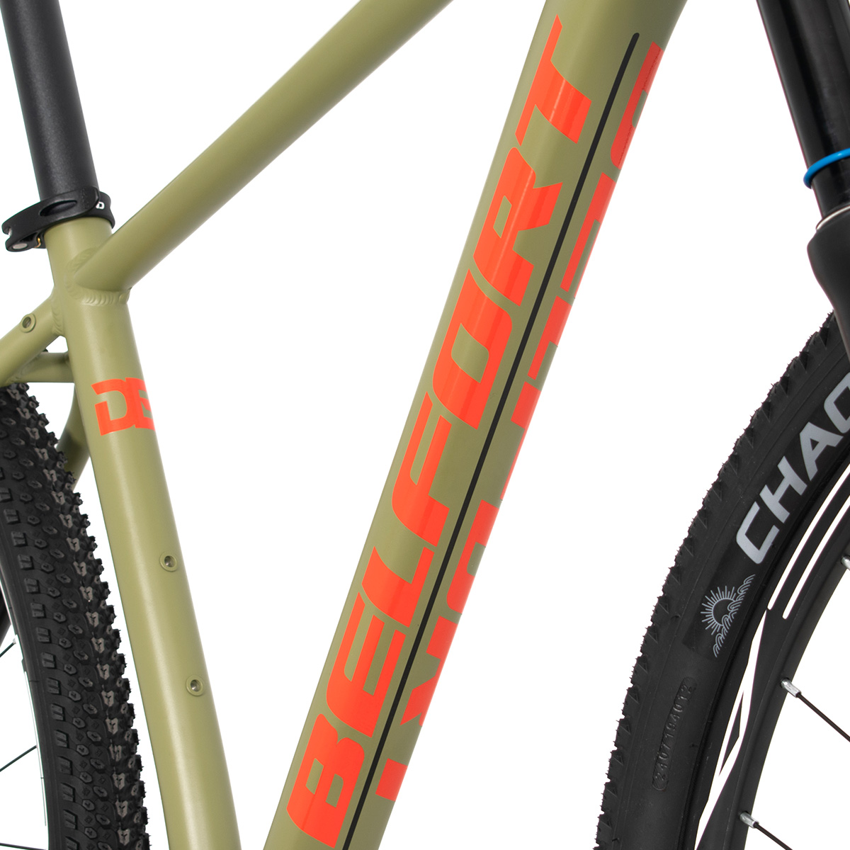 Bicicleta Belfort Coatl Rabe R29 T17 Verde Naranja 2024