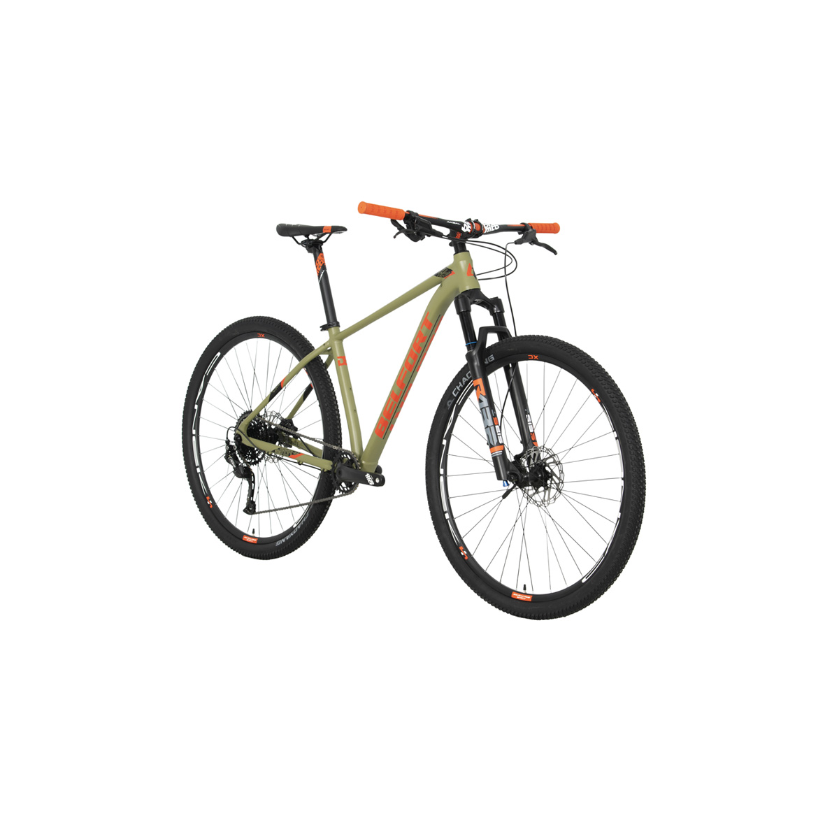 Bicicleta Belfort Coatl Rabe R29 T19 Verde Naranja 2024