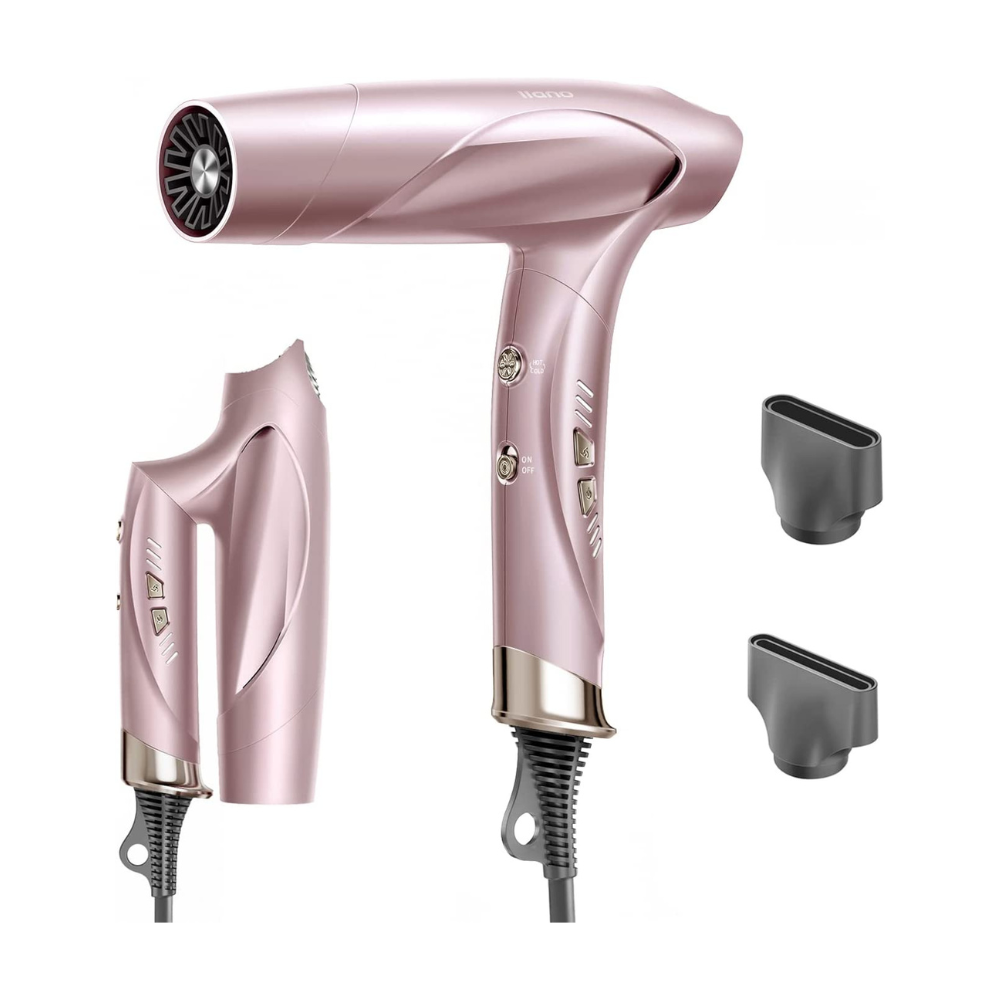 Secadora Profesional Para Cabello Llano Ll-pc001 1400w Rosa