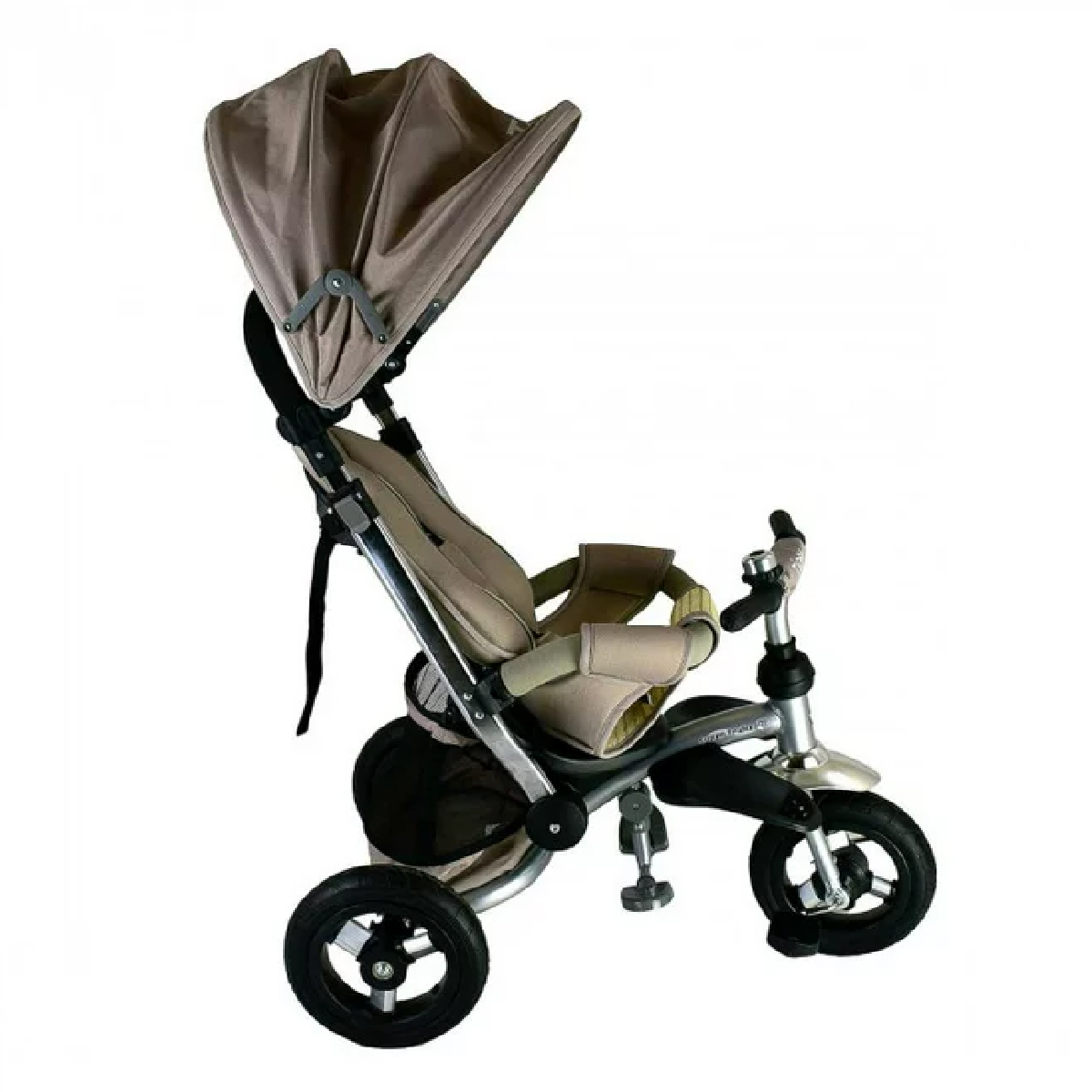 Triciclo de Lujo Evolutivo Babytek T350 Gris Beige