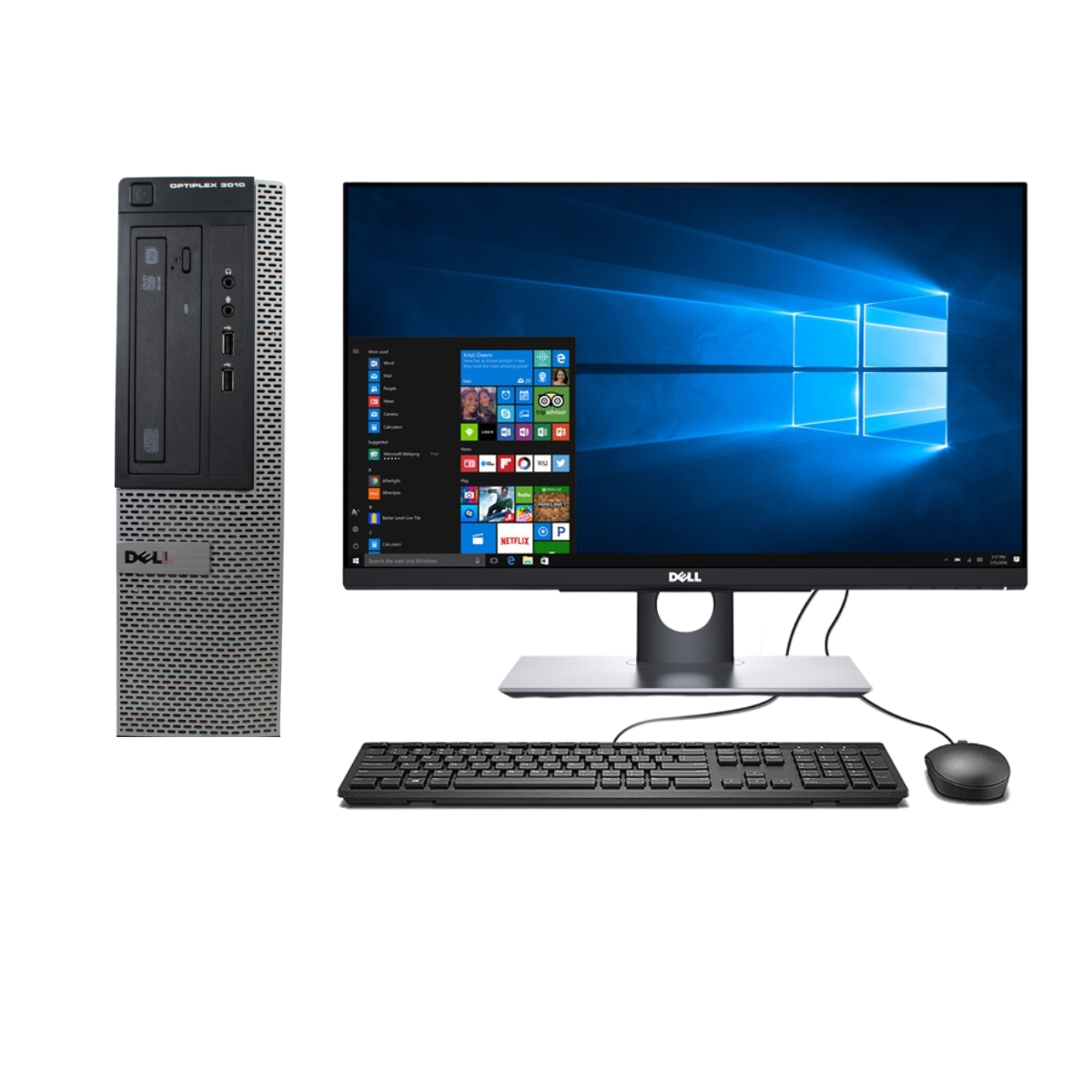 Dell OPTIPLEX 3010 CORE I5 3RA DT/8 RAM/240 SSD/MONITOR DE 22¨ (REACONDICIONADO GRADO A)
