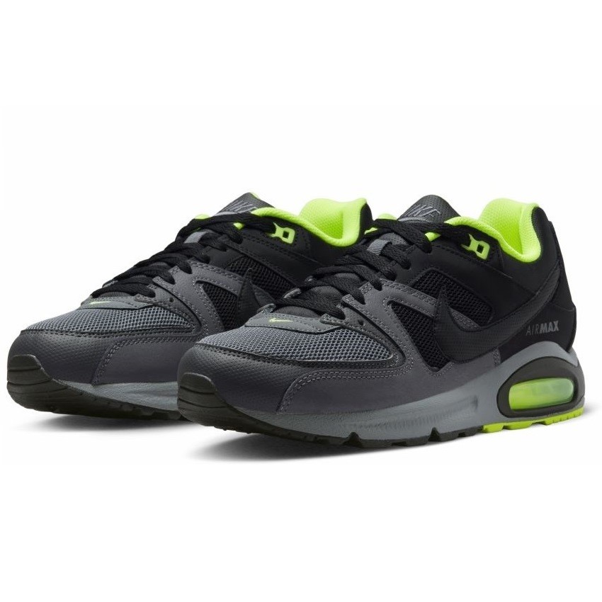 Tenis Nike Air Max Command Hombre Grey Volt Piel