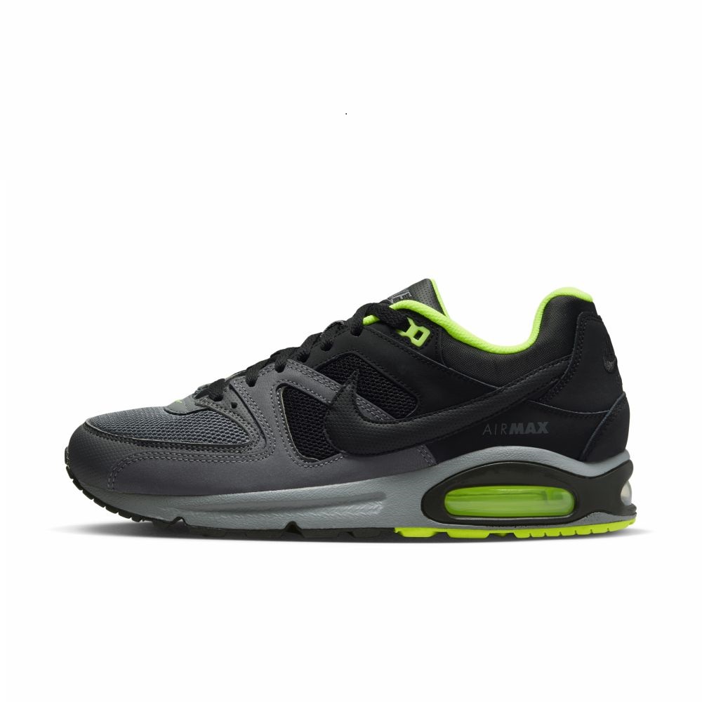 Tenis Nike Air Max Command Hombre Grey Volt Piel