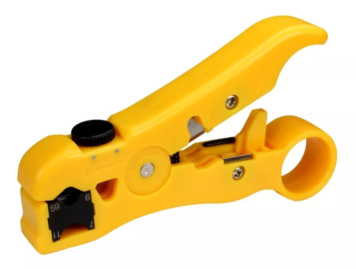 Kit de herramientas para ponchado y corte de cable RJ45 RJ11 RJ9 ponchadora cortadora peladora