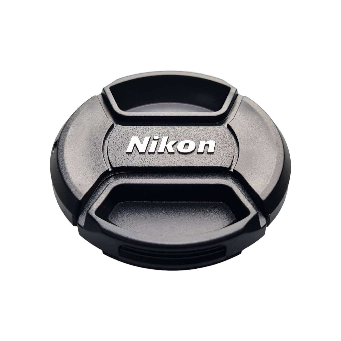 Tapa 55mm Para Lente Nikon 18-55mm Cámara Con Correa