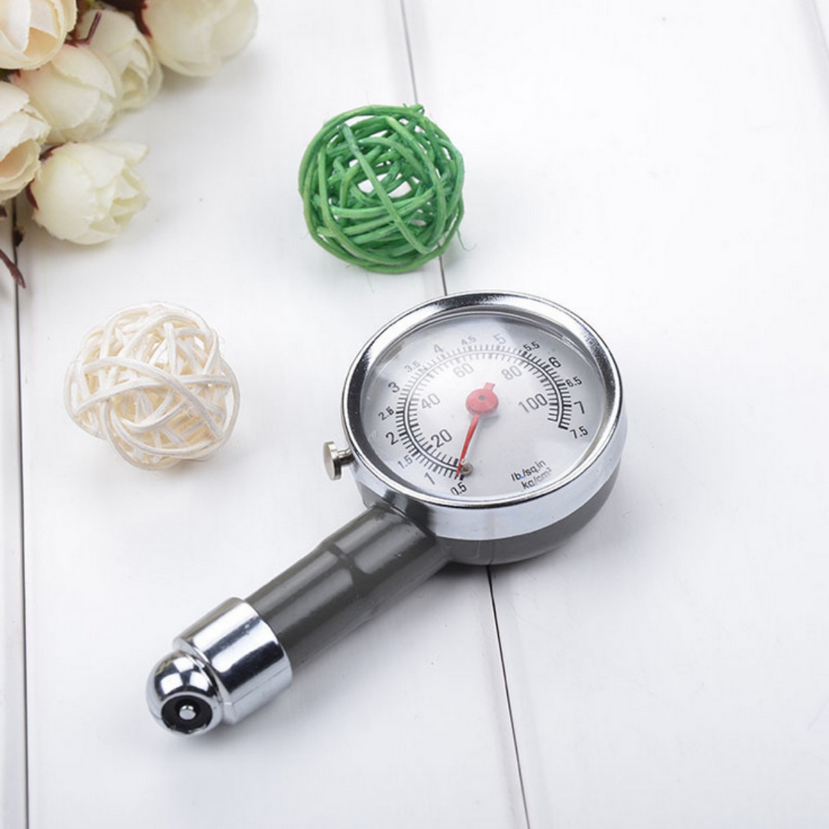 Medidor Presión De Llantas Calibrador De Presión Manometro