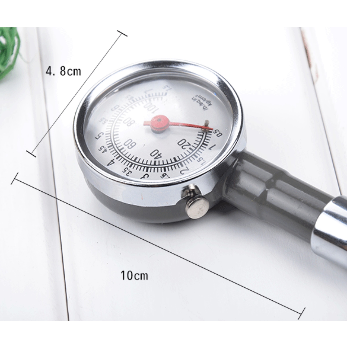 Medidor Presión De Llantas Calibrador De Presión Manometro