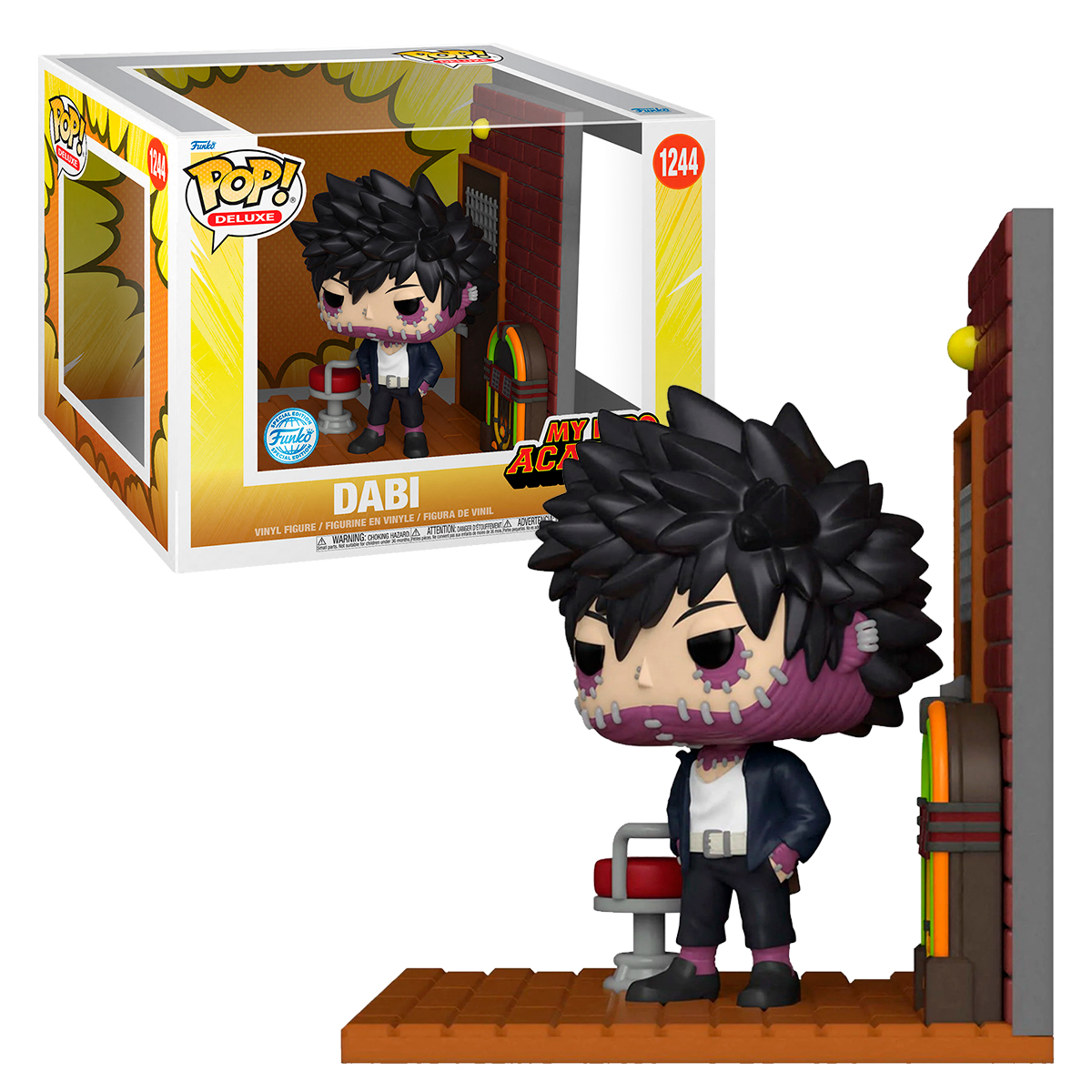 Funko Pop Dabi En Guarida #1244 Deluxe My Hero Academia Anime Manga Original