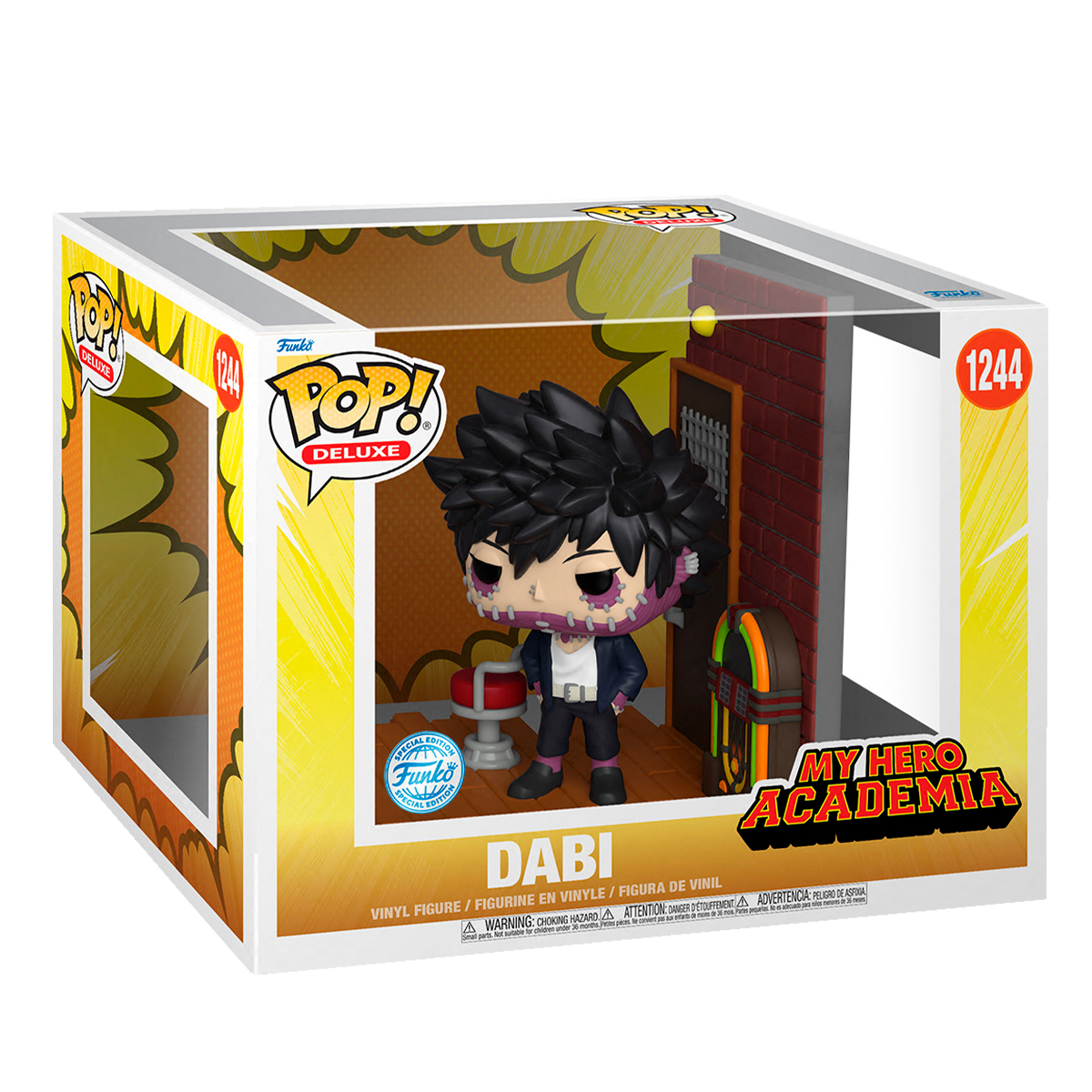 Funko Pop Dabi En Guarida #1244 Deluxe My Hero Academia Anime Manga Original