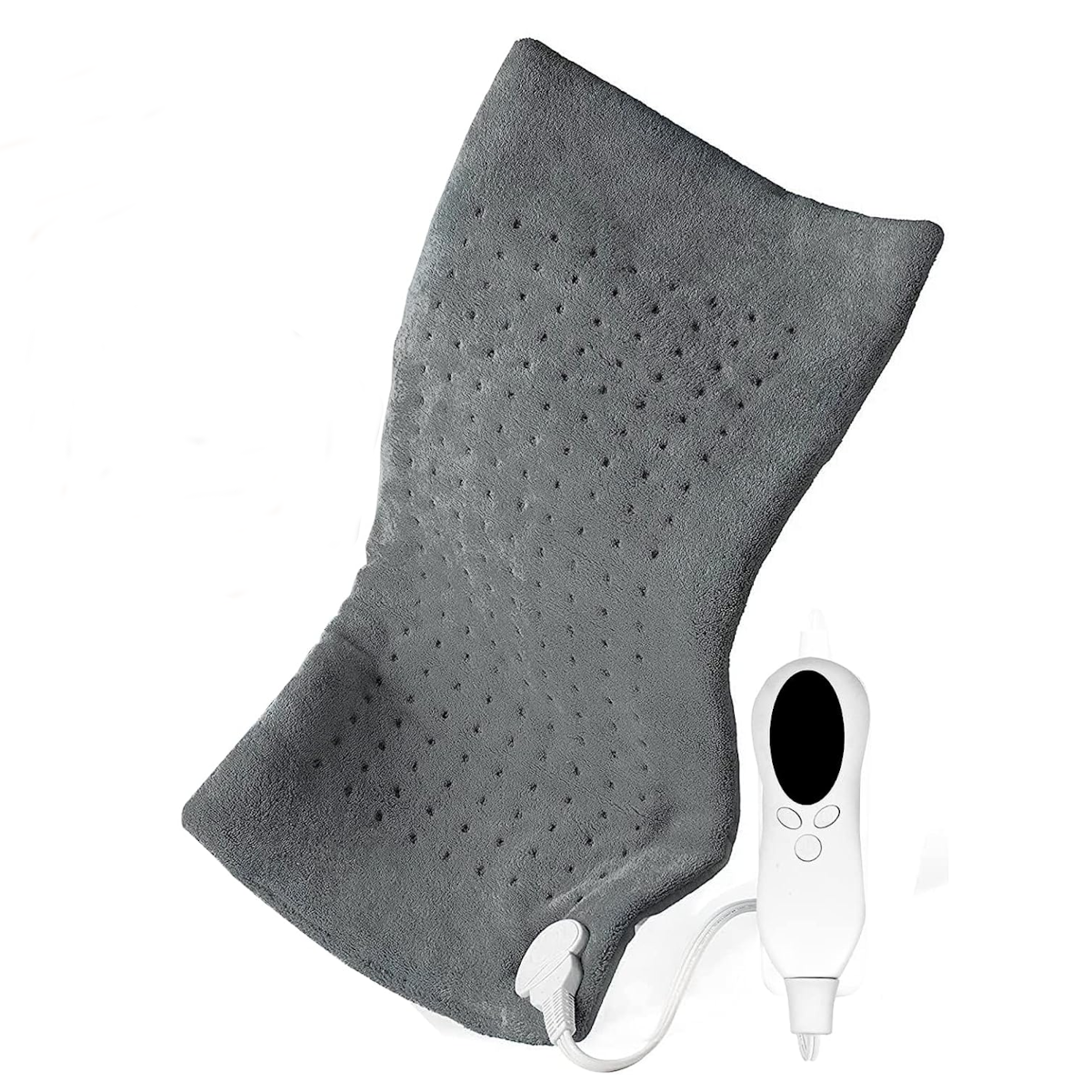 Compresa Caliente Eléctrica: Alivio Terapéutico para Dolores de Espalda, Hombro y Cuello - Tamaño 60 x 30 cm, Temperatura Ajustable