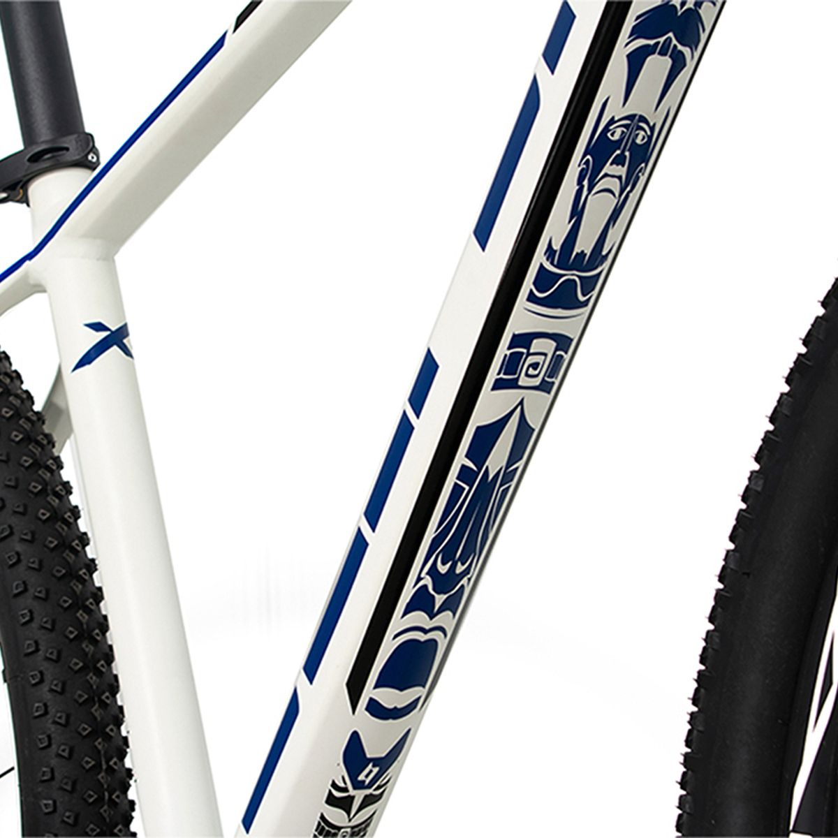 Bicicleta Belfort Alom Judy R29 T17 Blanco Marino 2024.