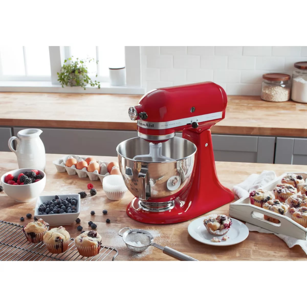 Batidora De Base 300 W Ultra Power Kitchenaid KSM96ER SMS
