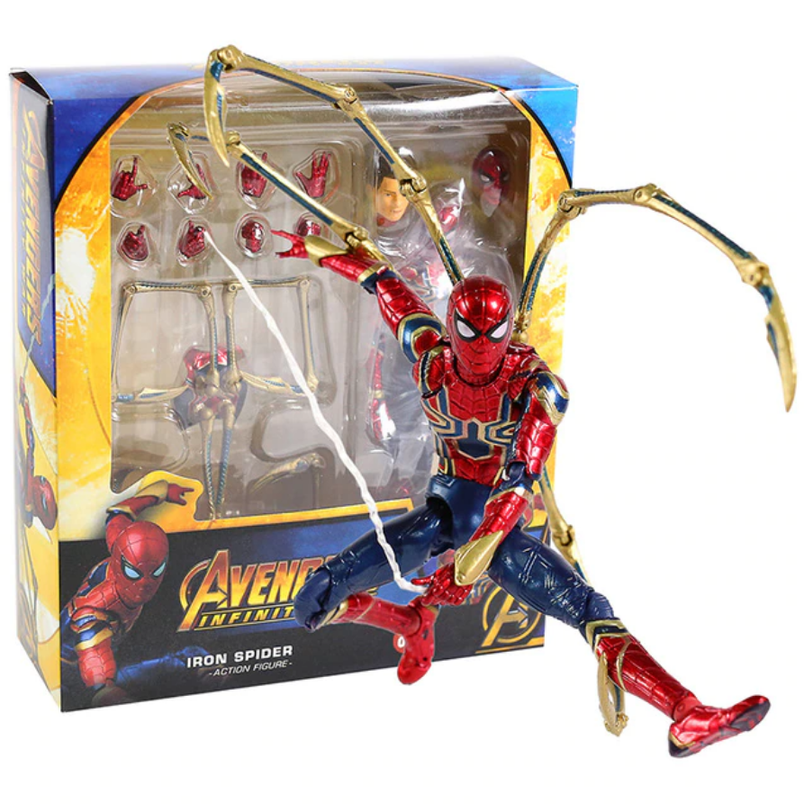 Iron Spider Avengers Infinity War 081 Spiderman Mafex Figura