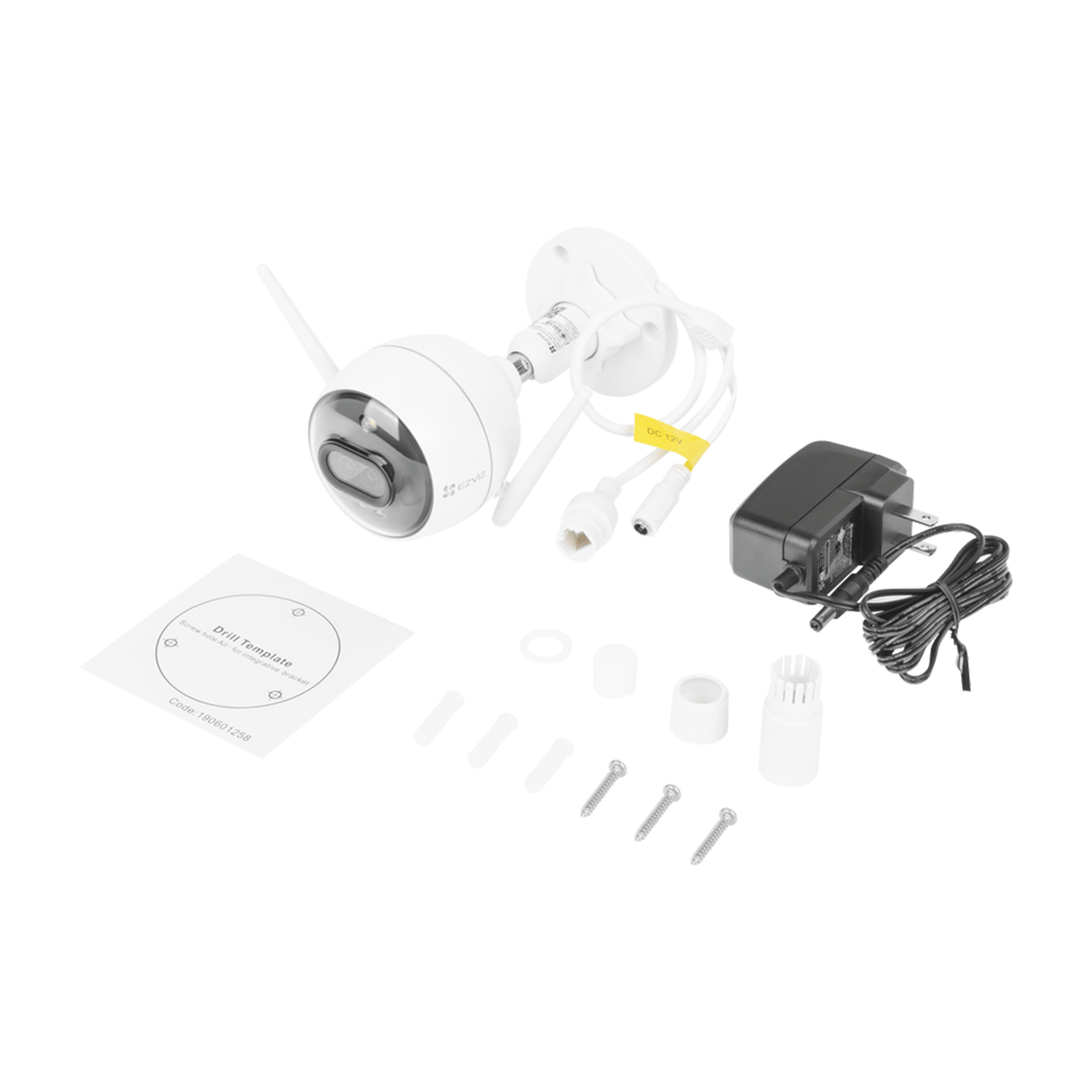 Camara Wifi A Color En La Noche Con Detección De Movimiento Full Hd 1080p Ezviz