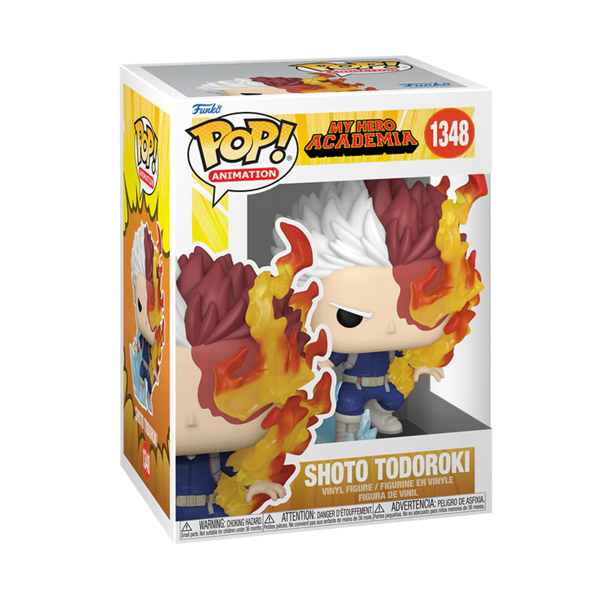 Funko Pop Shoto Todoroki Hielo Y Fuego #1348 My Hero Academia Anime Fig Original