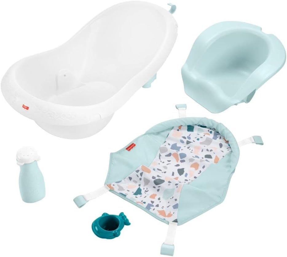 Bañera Con Asiento Sling N 4 En 1 De Fisher-price