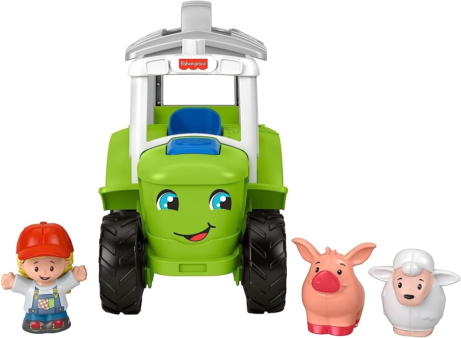 Fisher-Price Little People Juguete para Bebés Tractor Cuidado de Animales