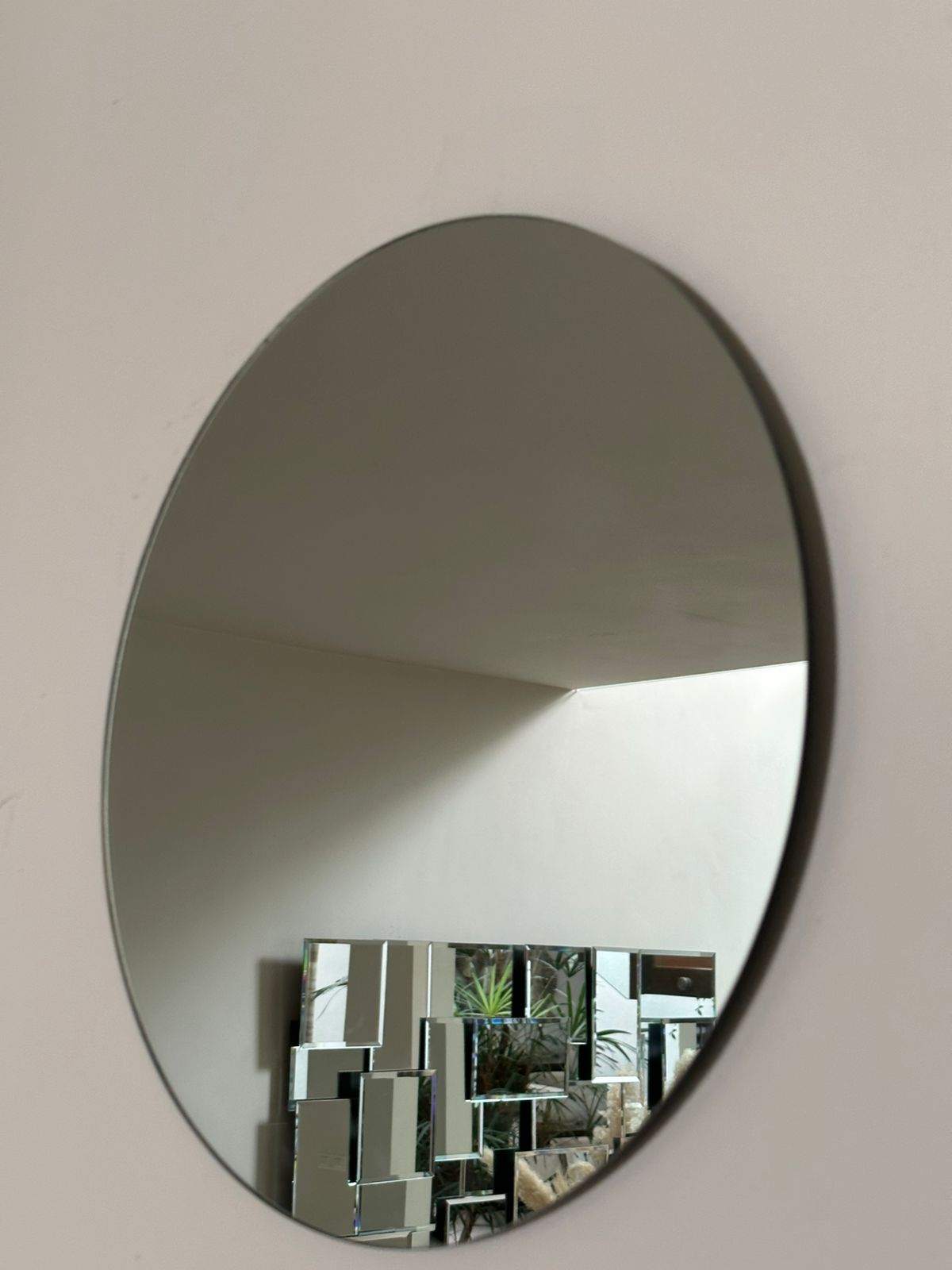 Espejo Redondo con Canto Pulido de 80cm